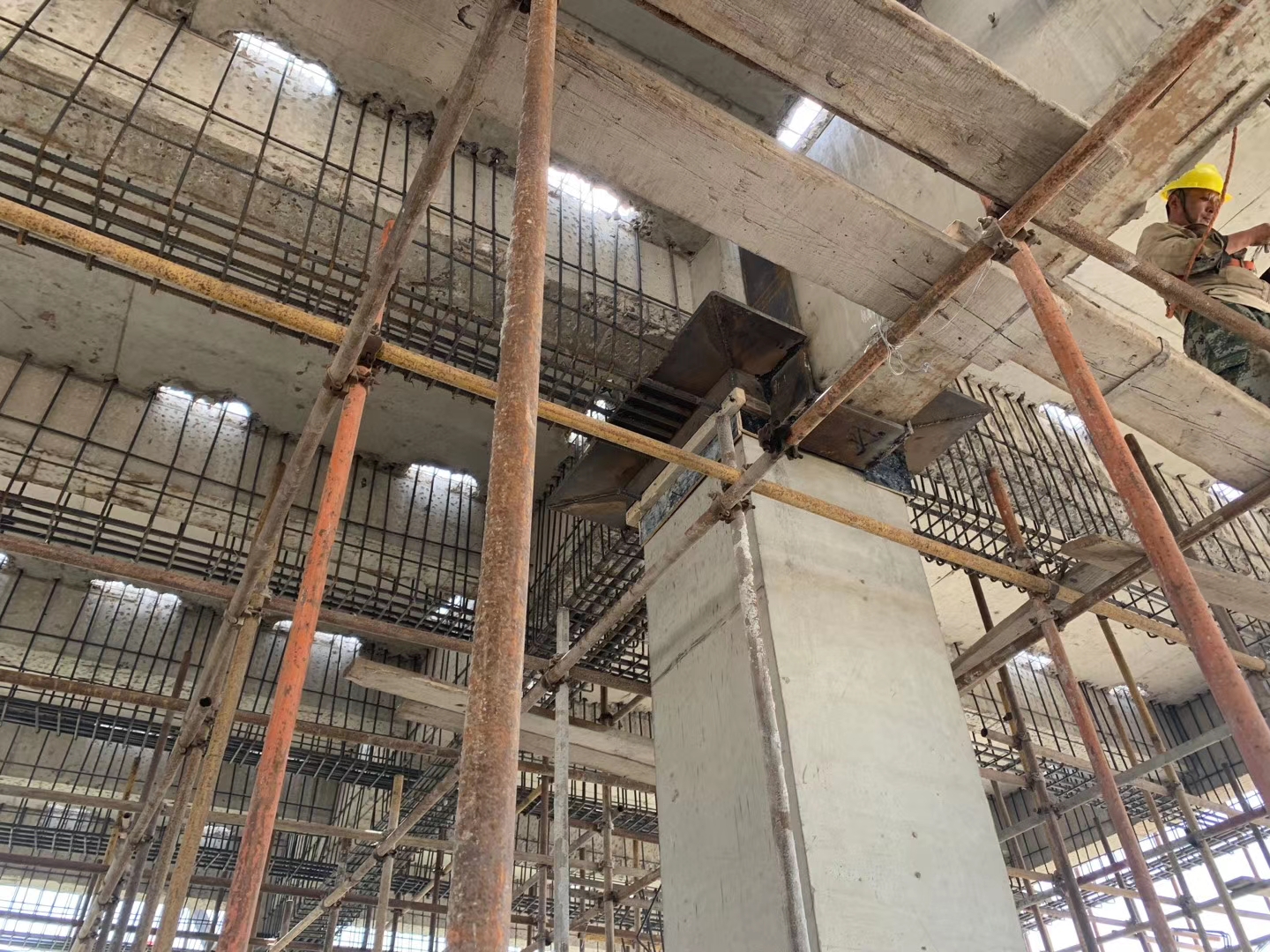 北京加固公司分享混凝土框架节点加固方法 